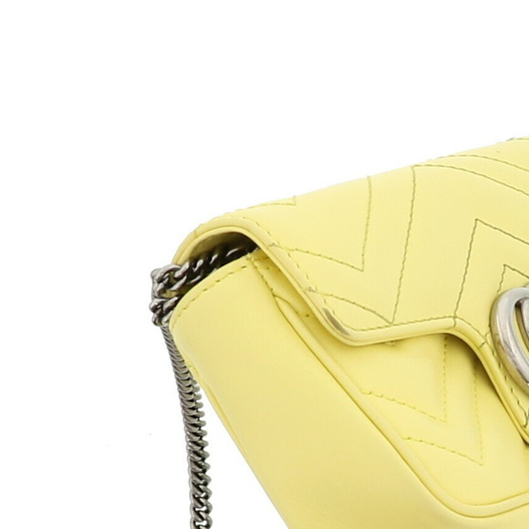 Gucci Bag Mini GG Chain Shoulder Super Marmont - Picture 6 of 7